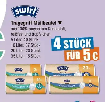 V Markt Swirl tragegriff müllbeutel Angebot