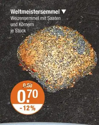 V Markt Weltmeistersemmel Angebot