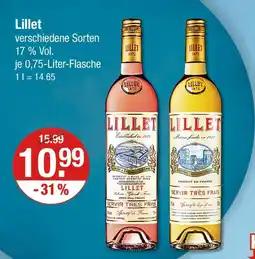 V Markt Lillet aperitif Angebot