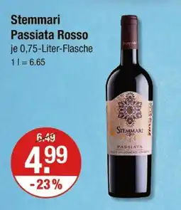 V Markt Stemmari passiata rosso Angebot