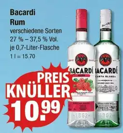 V Markt Bacardi rum Angebot