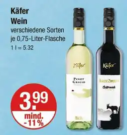 V Markt Käfer wein Angebot