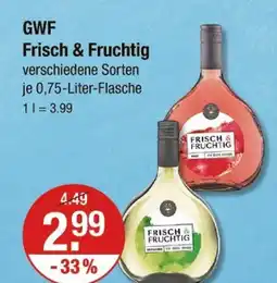 V Markt Gwf frisch & fruchtig Angebot