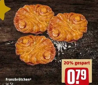 REWE Franzbrötchen Angebot