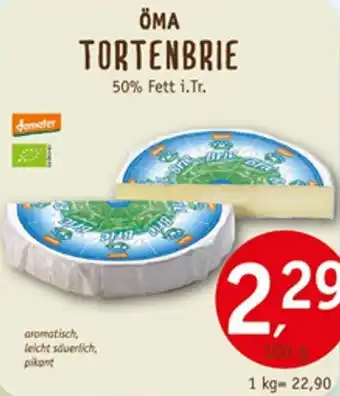 Erdkorn Biomarkt Öma tortenbrie Angebot