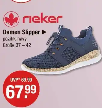 V Markt Rieker damen slipper Angebot