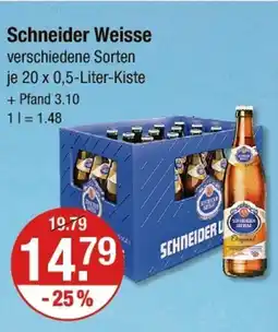 V Markt Schneider weisse Angebot