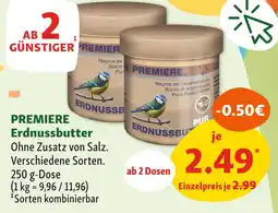 Fressnapf Premiere erdnussbutter Angebot