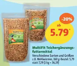 Fressnapf MultiFit Teichergänzungsfuttermittel Angebot