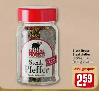 REWE Block house steakpfeffer Angebot