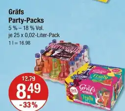 V Markt Gräfs party-packs Angebot