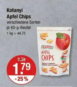 V Markt Kotanyi apfel chips Angebot