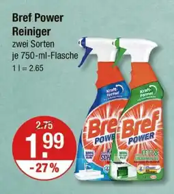 V Markt Bref power reiniger Angebot