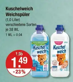 V Markt Kuschelweich weichspüler Angebot