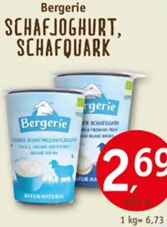 Erdkorn Biomarkt Bergerie SCHAFJOGHURT, SCHAFQUARK Angebot