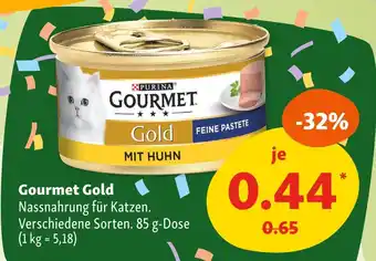 Fressnapf Purina gourmet gold Angebot