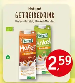 Erdkorn Biomarkt Natumi hafer-mandel oder dinkel-mandel Angebot