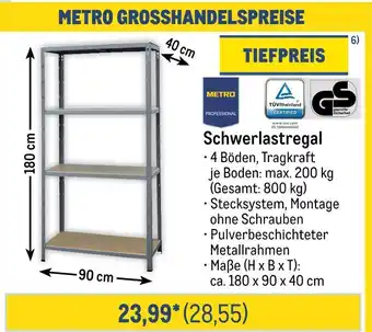 METRO Metro professional schwerlastregal Angebot