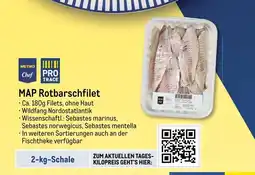 METRO Metro chef map rotbarschfilet Angebot