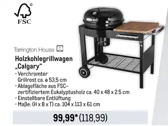 METRO Tarrington house holzkohlegrillwagen „calgary“ Angebot