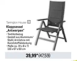 METRO Tarrington house klappsessel „antwerpen“ Angebot