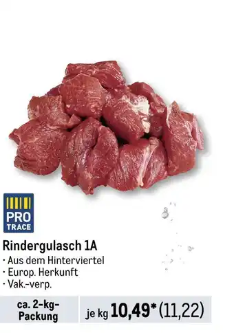 METRO Rindergulasch 1a Angebot