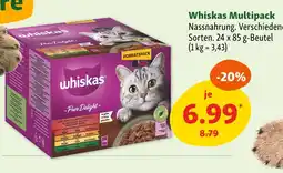 Fressnapf Whiskas multipack Angebot