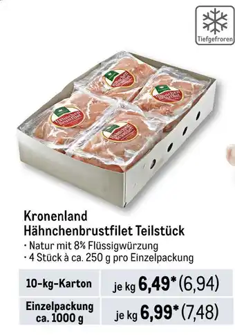 METRO Kronenland hähnchenbrustfilet teilstück Angebot