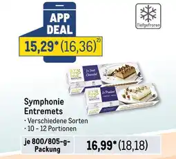 METRO Symphonie entremets Angebot