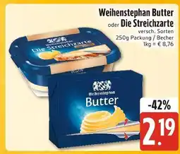 Edeka Xpress Weihenstephan butter oder die streichzarte Angebot