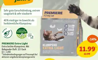 Fressnapf Premiere extra light Angebot