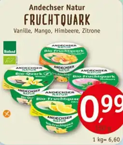 Erdkorn Biomarkt Andechser Natur FRUCHTQUARK Angebot