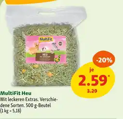 Fressnapf Multifit heu Angebot