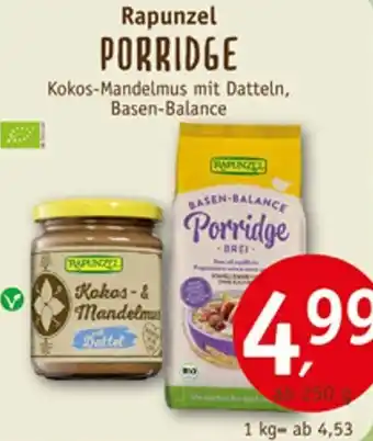 Erdkorn Biomarkt Rapunzel PORRIDGE Angebot