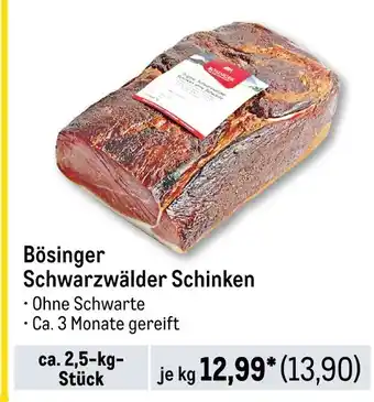 METRO Bösinger schwarzwälder schinken Angebot