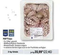 METRO Metro chef map pulpo Angebot