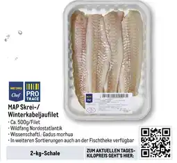 METRO Metro chef map skrei-/winterkabeljaufilet Angebot