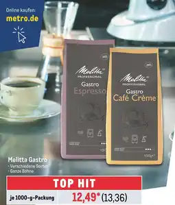 METRO Melitta gastro kaffee Angebot