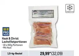 METRO Haak & christ lachsfiletportionen Angebot