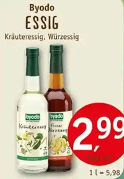 Erdkorn Biomarkt Byodo ESSIG Angebot