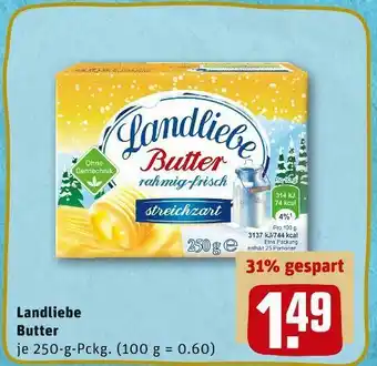 REWE Landliebe butter Angebot