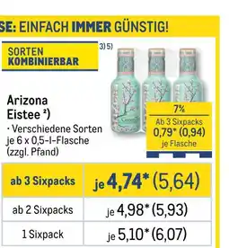 METRO Arizona eistee Angebot