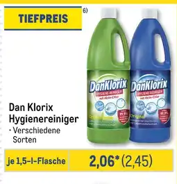 METRO Dan klorix hygienereiniger Angebot