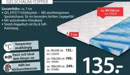 Zurbrüggen Gel effect gelschaum-topper Angebot