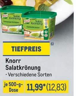 METRO Knorr salatkrönung Angebot