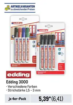 METRO Edding 3000 Angebot