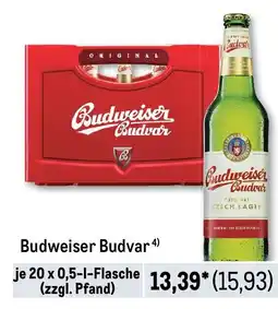 METRO Budweiser Budvar Angebot