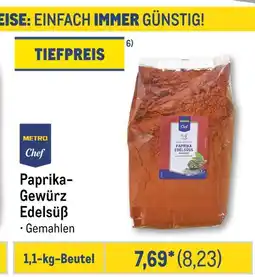 METRO Metro chef paprika-gewürz edelsüß Angebot