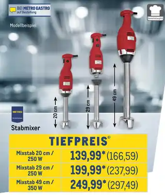 METRO Metro professional stabmixer Angebot