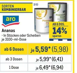 METRO Ananas Angebot